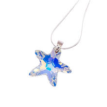 Load image into Gallery viewer, *LIMITED* 20mm Crystal Starfish Necklace | CRYSTAL AB