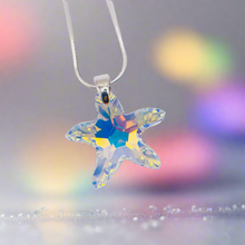 Load image into Gallery viewer, *LIMITED* 20mm Crystal Starfish Necklace | CRYSTAL AB
