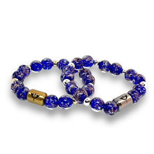 Load image into Gallery viewer, Firefly Glow Bracelet | Deep Blue {SILVER}
