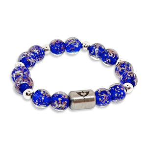 Firefly Glow Bracelet | Deep Blue {SILVER}