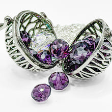 Load image into Gallery viewer, Tree of Life Crystal Harmony Cage Pendant
