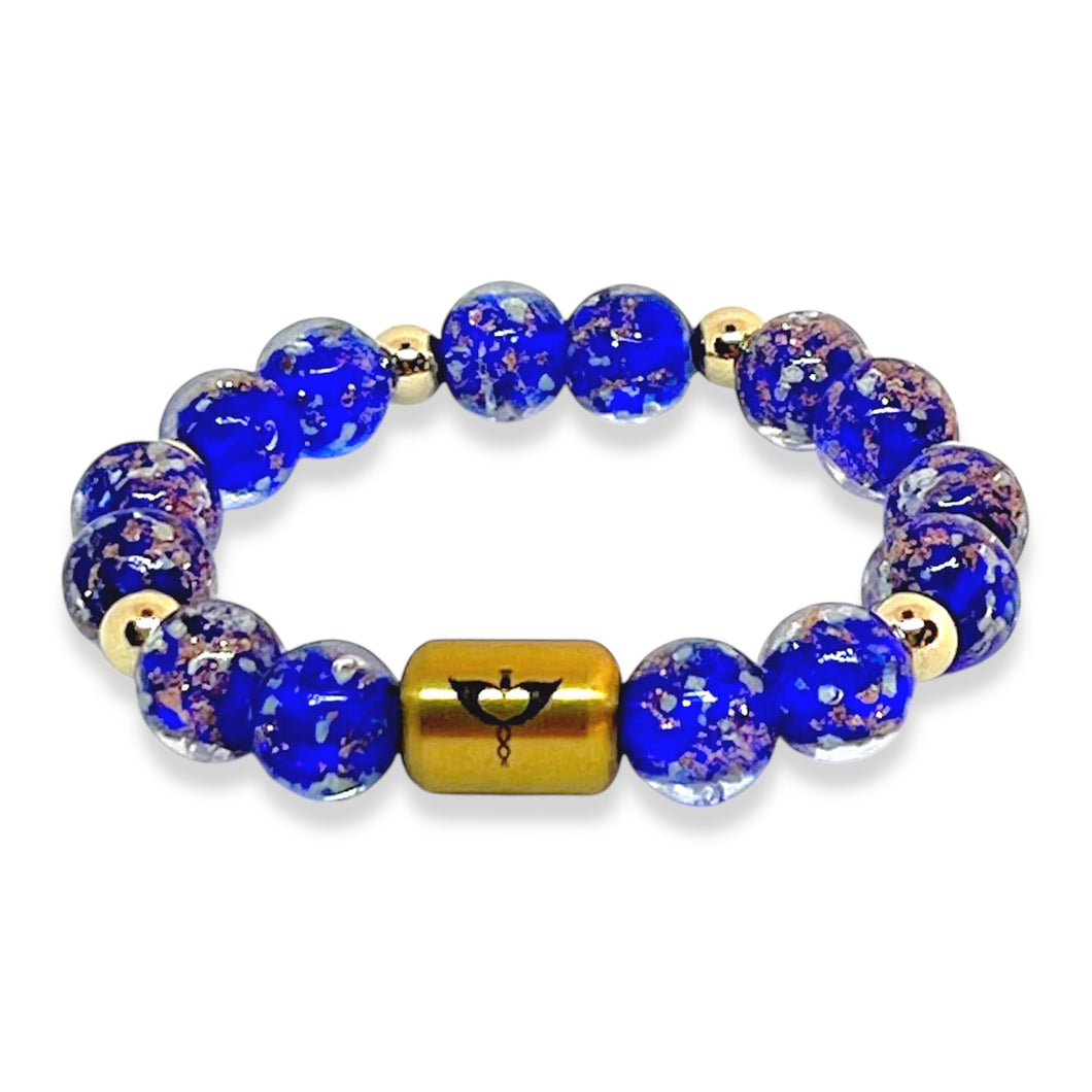 Firefly Glow Bracelet | Deep Blue {GOLD}