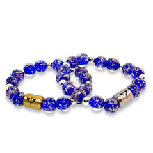 Load image into Gallery viewer, Firefly Glow Bracelet | Deep Blue {GOLD}
