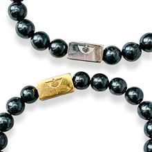 Load image into Gallery viewer, Shungite Bracelet | Womens | 7&quot; {GOLD}
