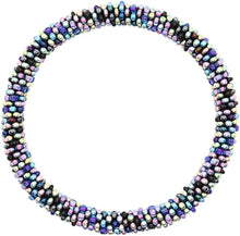 Load image into Gallery viewer, Galaxy Gradient | Roll-On Glass Bead Bracelet | {7.5&quot;}
