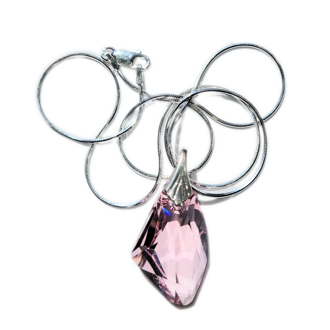 *LIMITED EDITION* Galactic Crystal Necklace | BLUSH