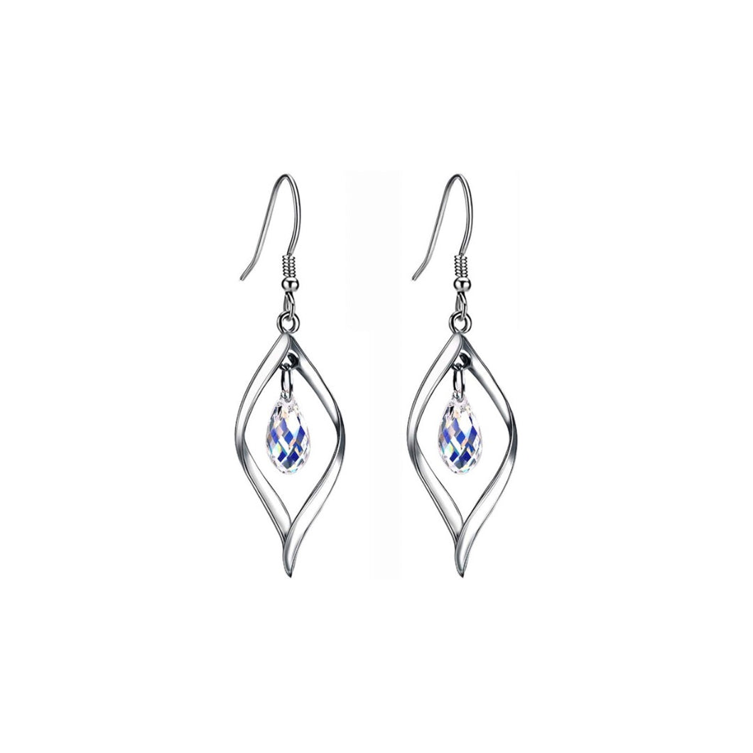 *LIMITED EDITION* Crystal Twist Dangle Earrings