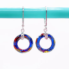 Load image into Gallery viewer, *LIMITED EDITION* Cosmic Ring Earrings | VOLCANO
