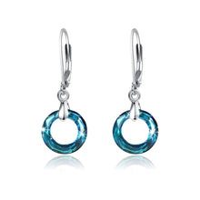 Load image into Gallery viewer, *LIMITED EDITION* Cosmic Ring Earrings | BERMUDA BLUE
