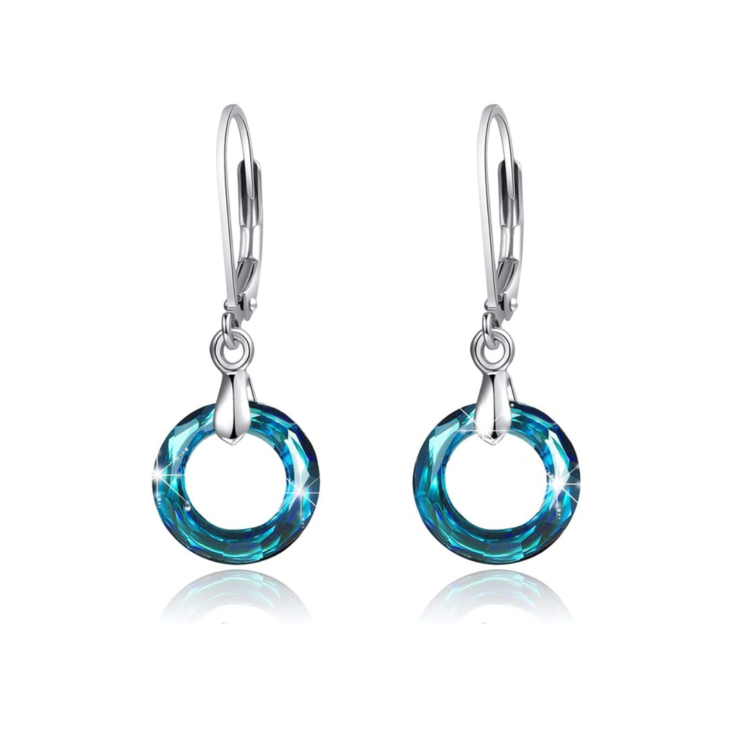 *LIMITED EDITION* Cosmic Ring Earrings | BERMUDA BLUE