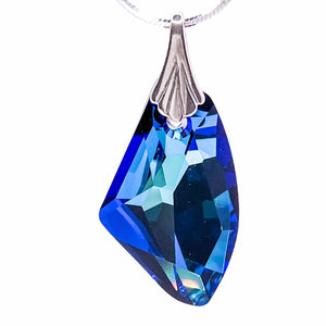 *LIMITED EDITION* Galactic Crystal Necklace | BERMUDA BLUE