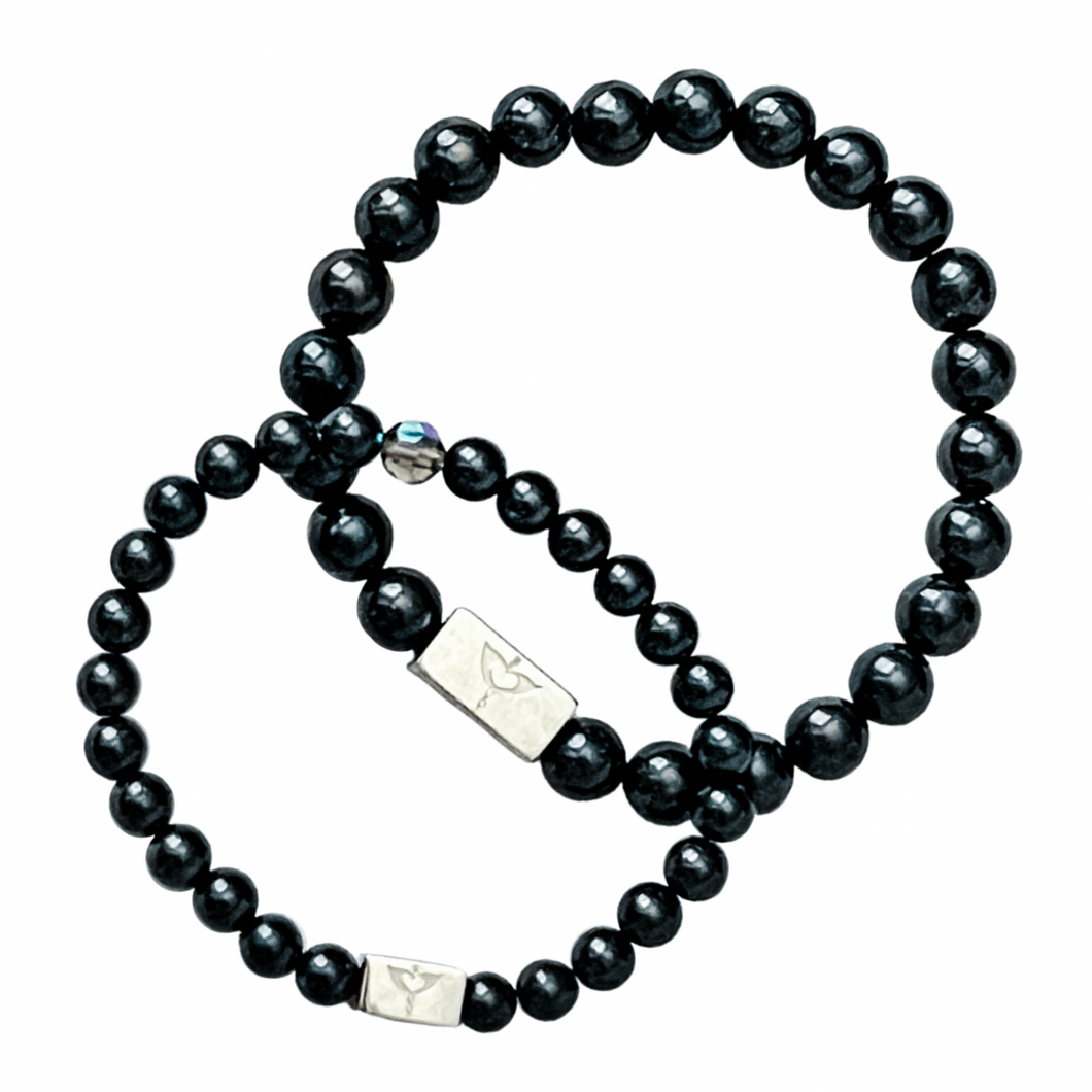 Shungite Bracelet | Mens | 8.5