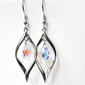 *LIMITED EDITION* Crystal Twist Dangle Earrings